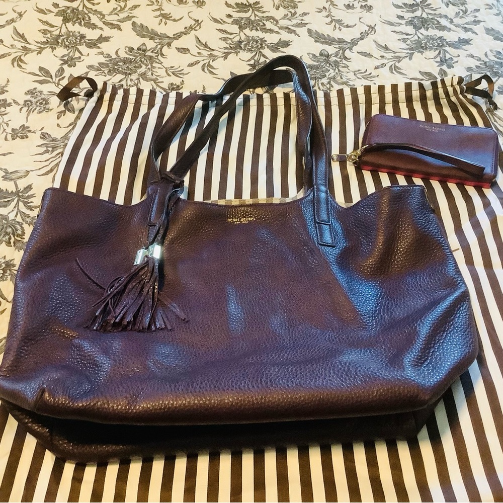 Henri Bendel bag and wallet